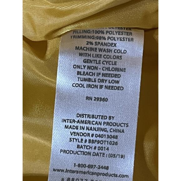 dip Yellow‎ Infant Bomber Pilot Jacket (Size 6-12M) Frequent Flyer USA Wind &Sky - Picture 9 of 11